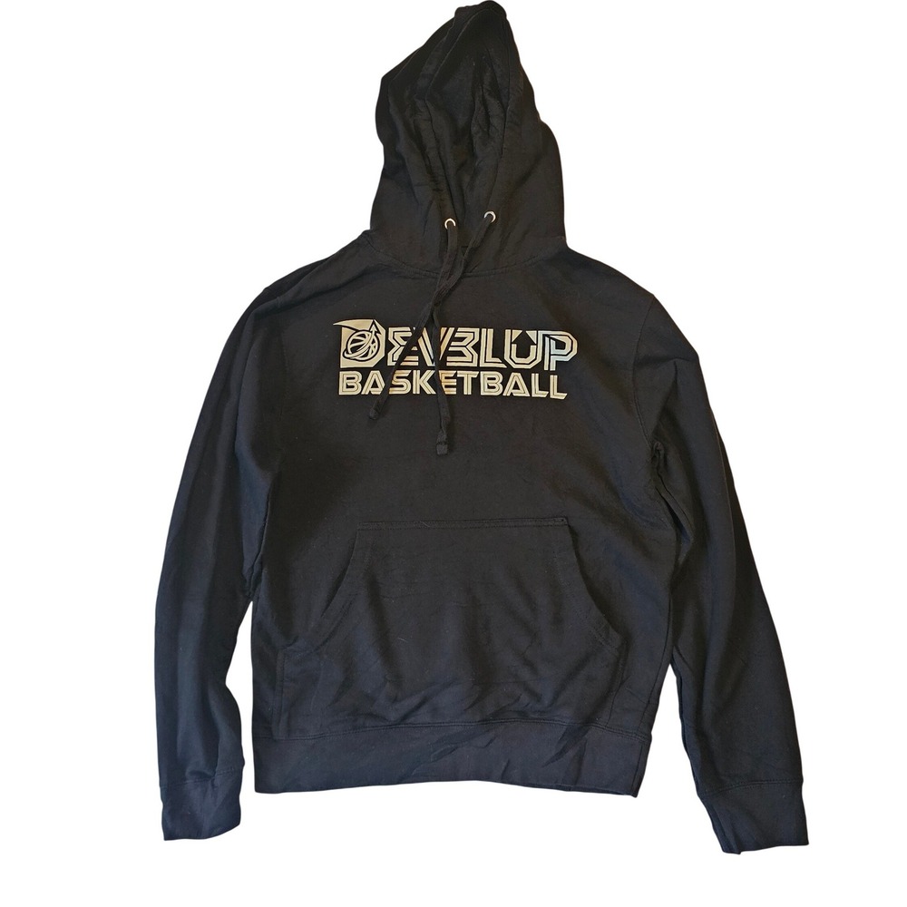 Independent Trading‎ Co Level Up Basketball Hoodie Mens Small Black Pullover S